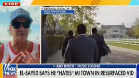 Kid Rock speaking on Fox & Friends Weekend