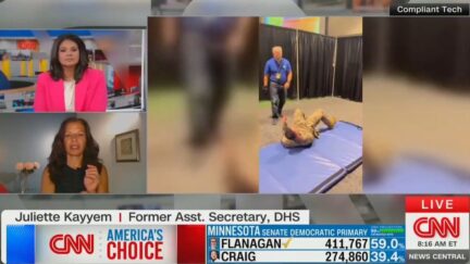 Sara Sidner interviewing Juliette Kayyem on CNN