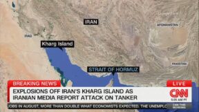 map of kharg island