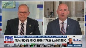Larry Kudlow and Mike Lee