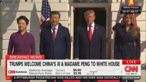trump and xi jingping and their wives