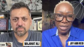 Wajahat Ali interviewing Joy Reid