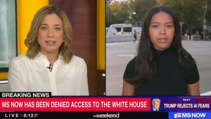 Akayla Gardner reporting on MS NOW