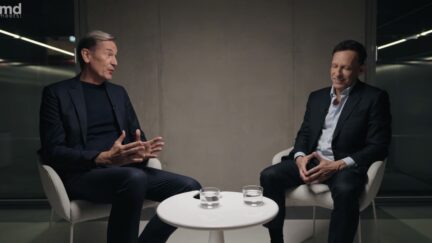 Mathias Döpfner, Peter Thiel