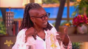 Whoopi Goldberg argued critics of Lindsay Clancy remind her of Pete Hegseth's comments on women in war