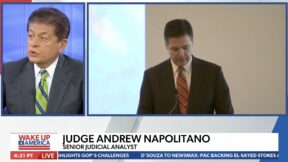 Judge Andrew Napolitano told Newsmax the latest filing against James Comey is 