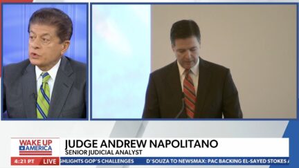 Judge Andrew Napolitano told Newsmax the latest filing against James Comey is 
