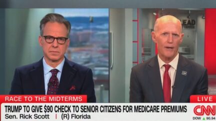 Jake Tapper and Rick Scott