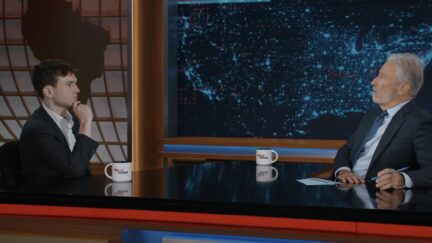 Jacob Coxon, Jon Stewart