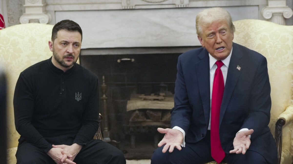 Zelensky and Trump